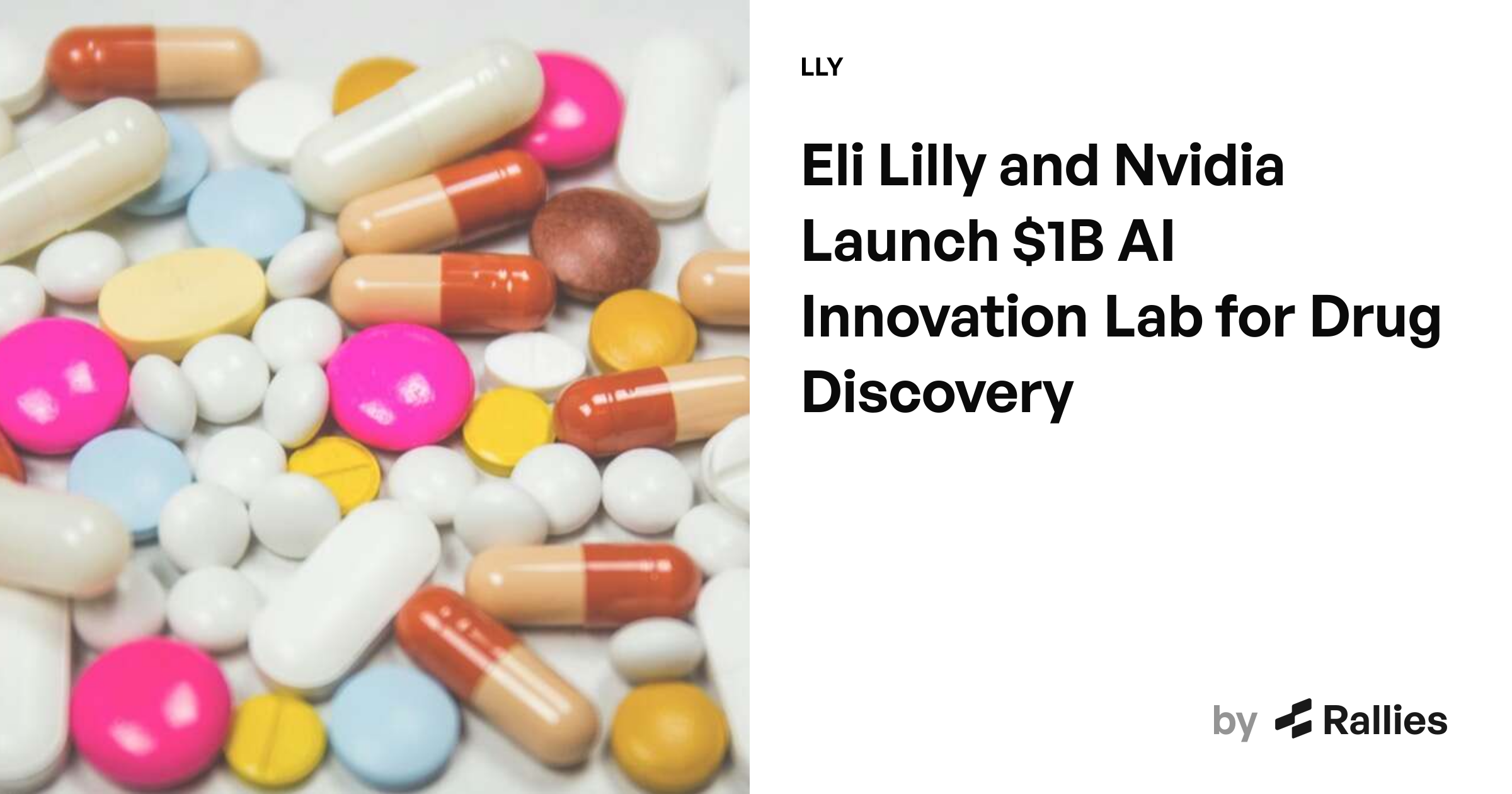 Eli Lilly and Nvidia Launch $1B AI Innovation Lab for Drug Discovery ...